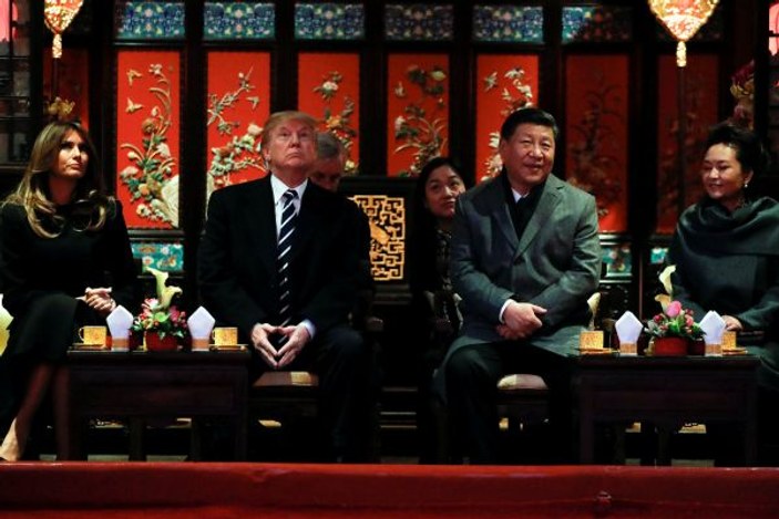 Trump'a Çin'de büyük onur