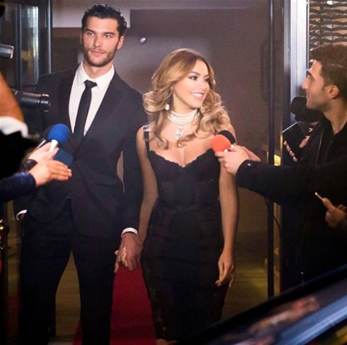 Hadise ile Aurellien Muller el ele