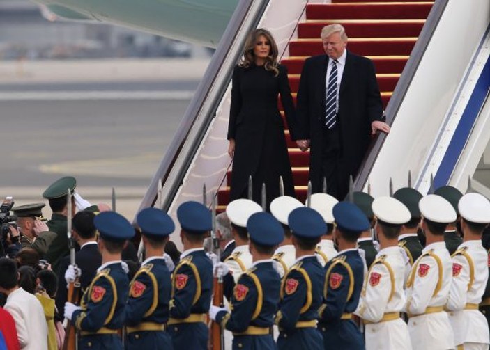Trump'a Çin'de büyük onur
