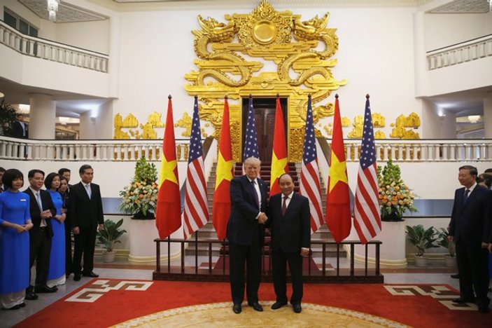 ABD Başkanı Trump Vietnam’da