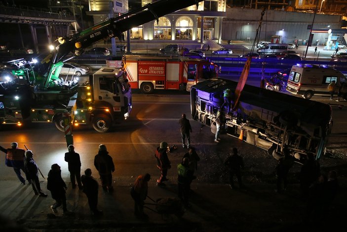 İstanbul'da trafik kazası