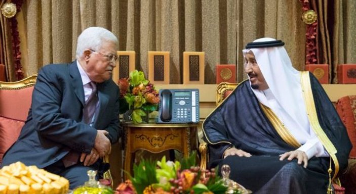 Suud Prensi Selman'dan Filistin lideri Abbas'a çağrı