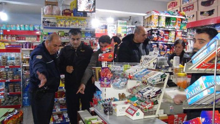 Bursa’da markette silahlı soygun