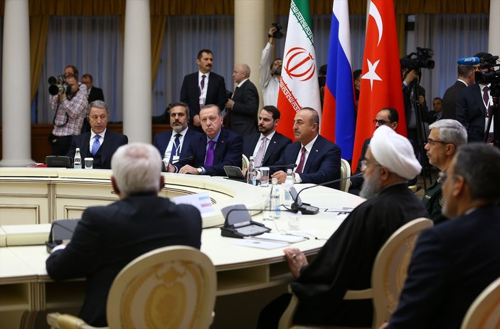Soçi'de Erdoğan, Ruhani, Putin zirvesi