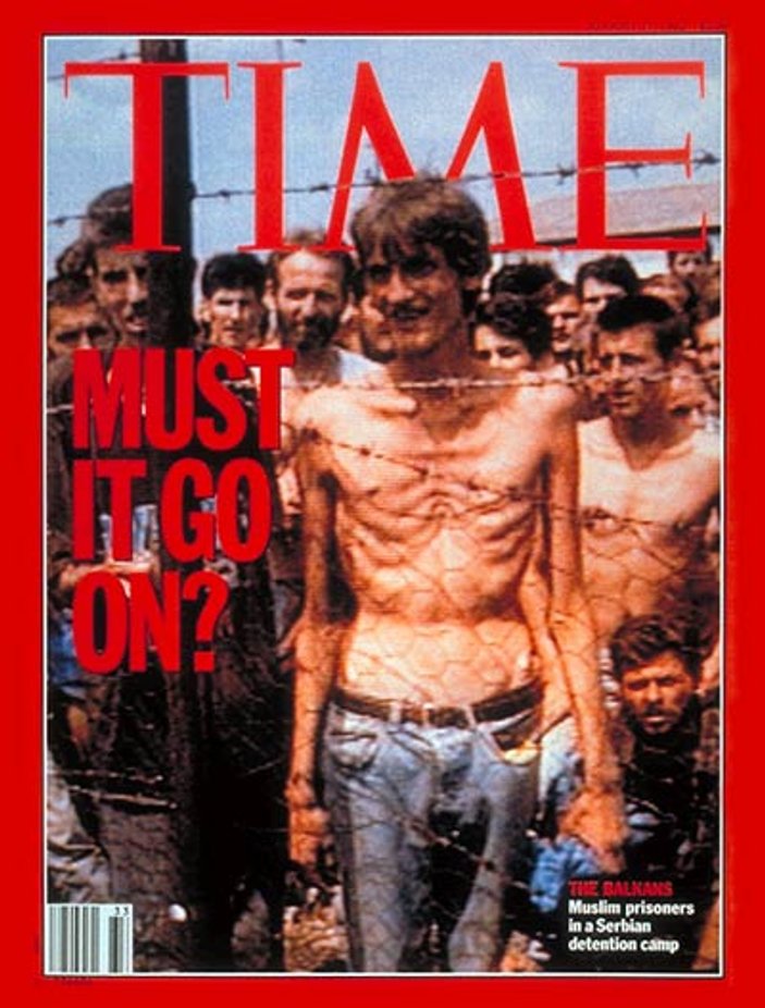 Time dergisine kapak olan Boşnak mağdurdan Mladic yorumu