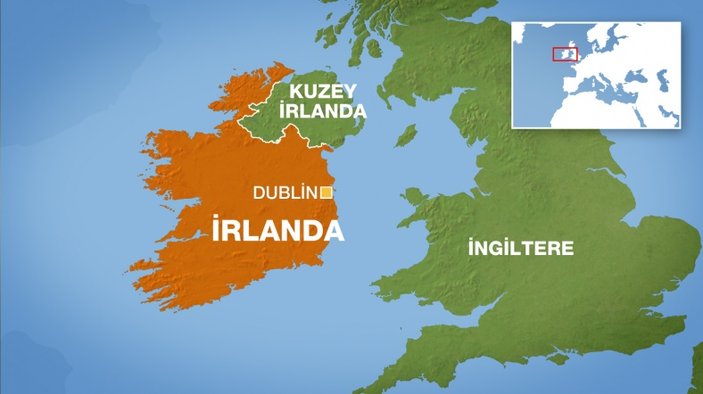 İrlanda ile İngiltere arasında Brexit sınırı sorunu