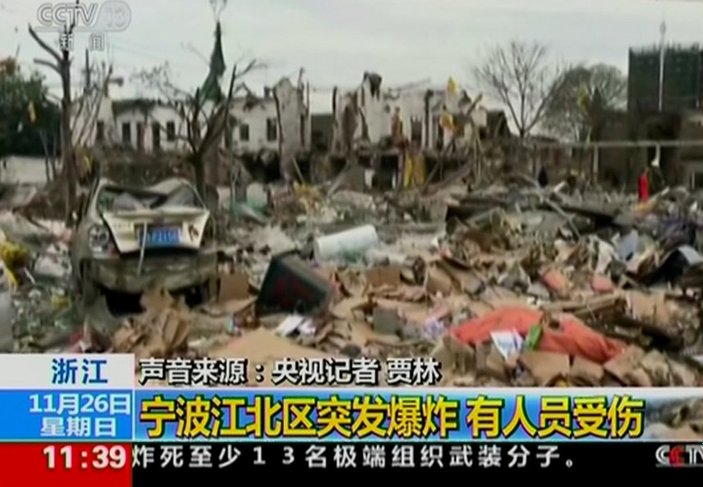 Çin’de fabrikada patlama: 2 ölü