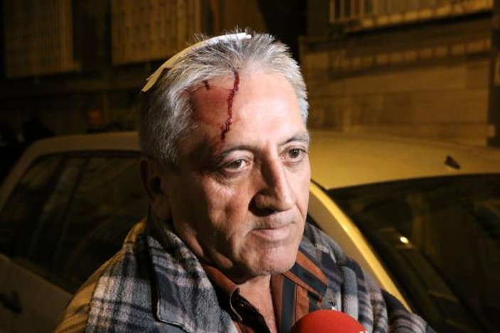 Fatih'te taksici boğuştuğu gaspçının kimliğini aldı
