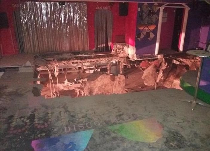 İspanya'da gece kulübünde zemin çöktü