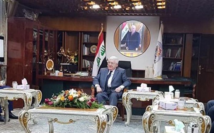 Irak Cumhurbaşkanı Masum gerilimin ardından Kerkük'te