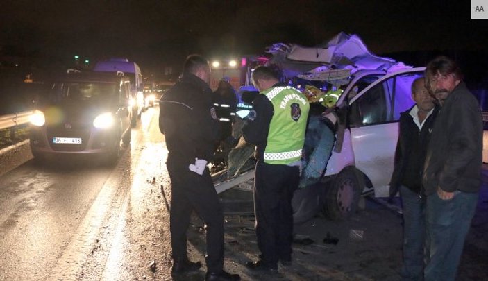 Kartal'da trafik kazası: 1 ölü, 1 yaralı