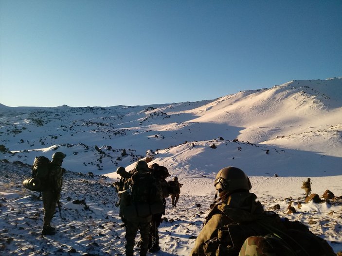 Tendürek Dağı'nda PKK'ya yönelik operasyon