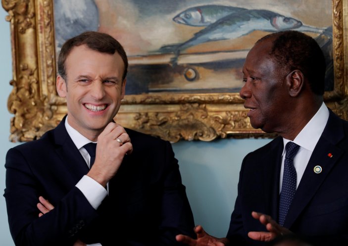 Macron'a ırkçı şakası soruldu
