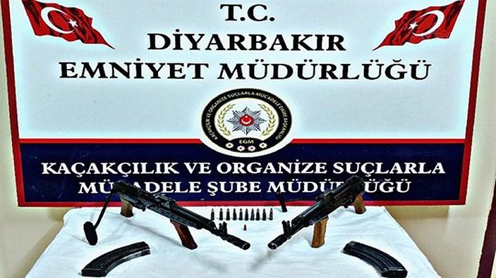 Diyarbakır merkezli silah kaçakçılığı operasyonu