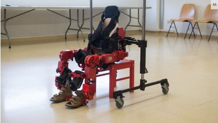 Giyilebilir eksoskeleton üretildi