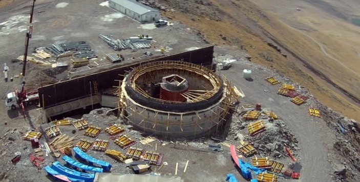 Türkiye’nin en büyük gözlemevi inşaatı Erzurum’da sürüyor