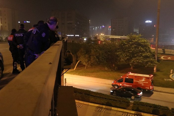 Adana'da intihar etmek isteyen adamı polis kurtardı