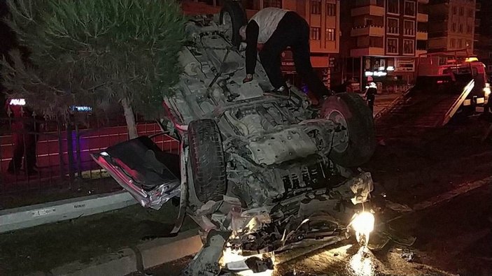 Samsun’da askeri araç kaza yaptı: 2 asker yaralı