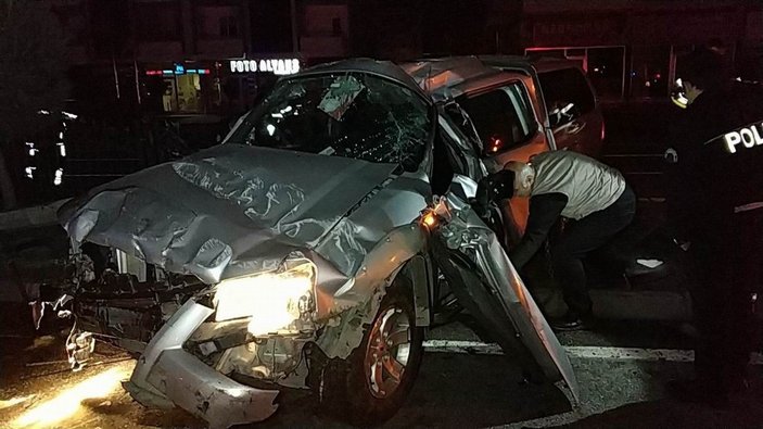 Samsun’da askeri araç kaza yaptı: 2 asker yaralı