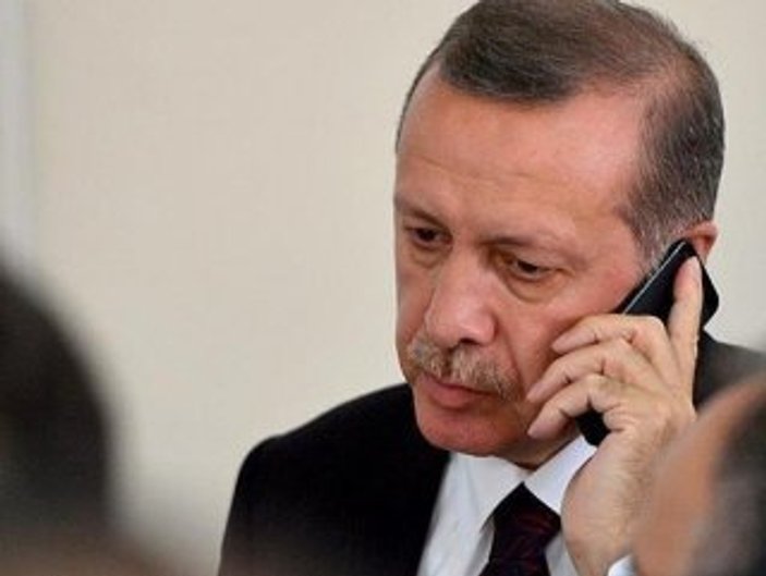 erdoğan telefoın
