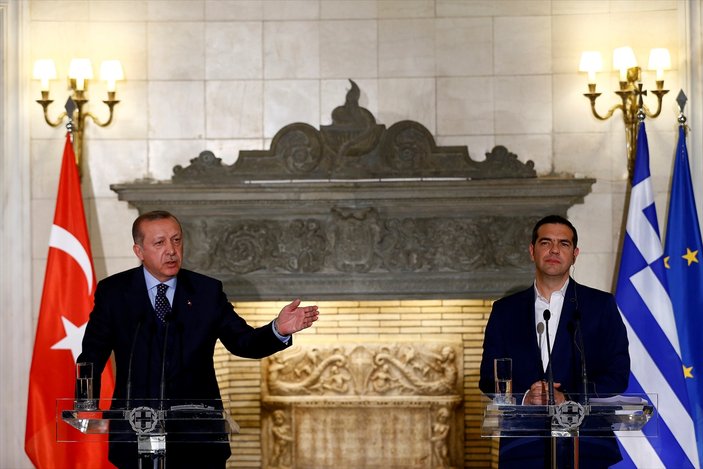 Cumhurbaşkanı Erdoğan'dan Yunanistan ve Kudüs açıklaması
