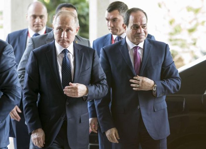 Putin ve Sisi kurulacak nükleer santral için anlaşıyor
