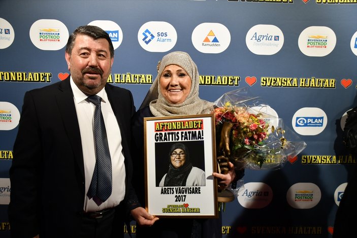 İsveç'te yılın kahramanı bir Türk kadını