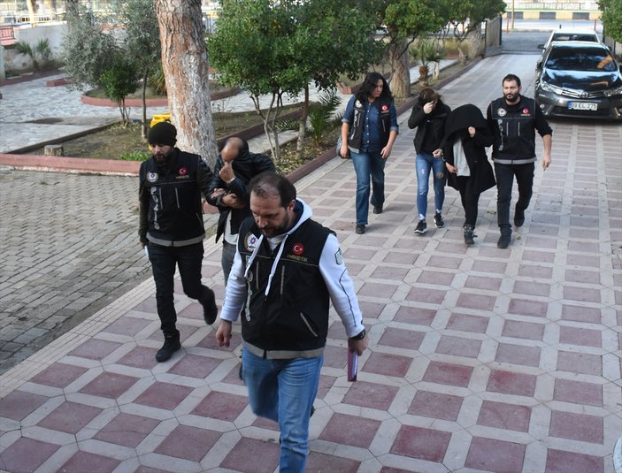 Aydın'da yakalanan 3 uyuşturucu taciri tutuklandı