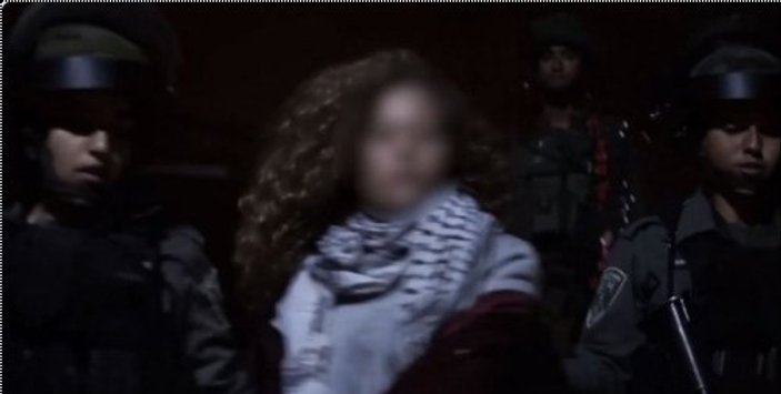 İsrail kahraman Filistinli genci de gözaltına aldı