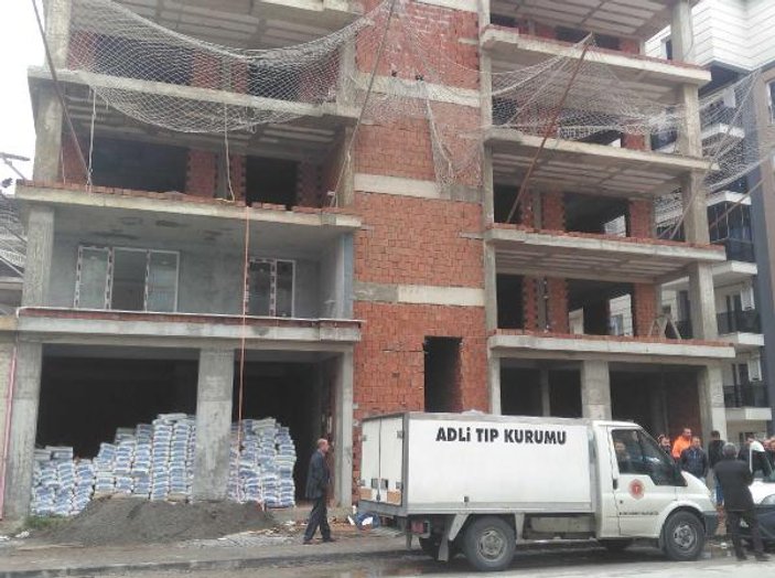 Suriyeli işçi ilk iş gününde 6'ncı kattan düşerek öldü