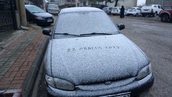 Kar yağışı İstanbul'a ilerliyor