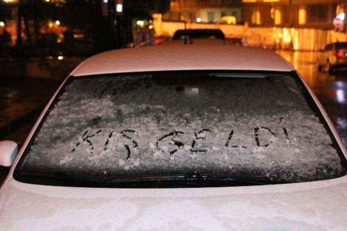 İstanbul için kar uyarısı