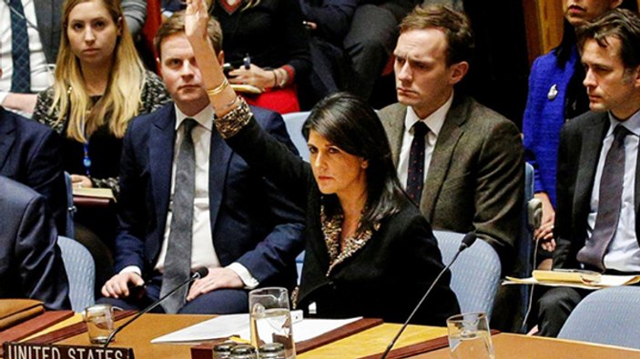 Haley'den BM'e kararına karşı oy veren ülkelere jest