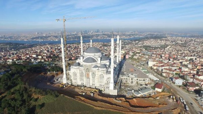 Çamlıca Camii 5 ay sonra açılacak