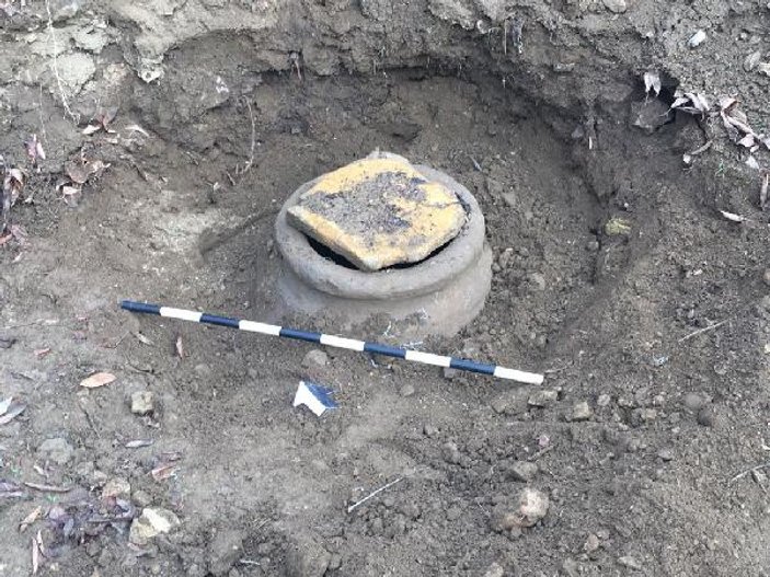 Malatya'da 2 bin yıllık küp bulundu