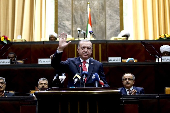 Cumhurbaşkanı Erdoğan Sudan'dan Trump'a seslendi