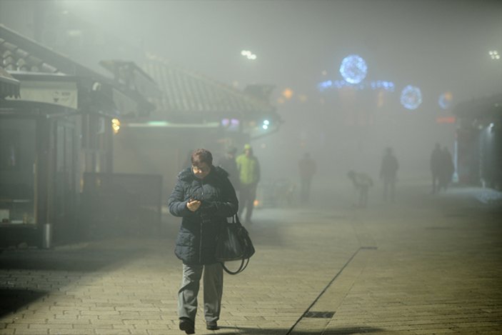 Saraybosna'da hava kirliliği ciddi boyutlara ulaştı