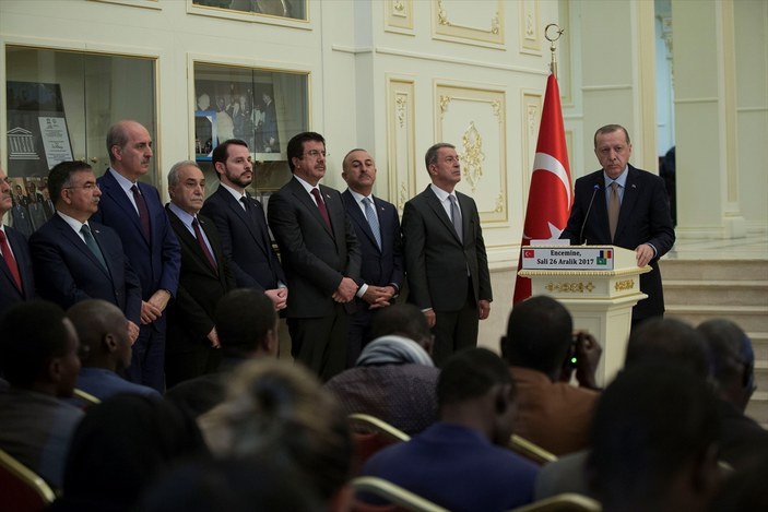 Cumhurbaşkanı Erdoğan: Bakışımız sömürgeciler gibi değil