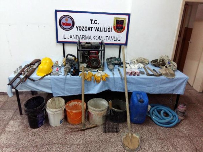 Yozgat'ta define arayanlar suçüstü yakalandı