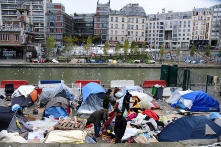 Fransa'daki mültecilerin içler acısı dramı