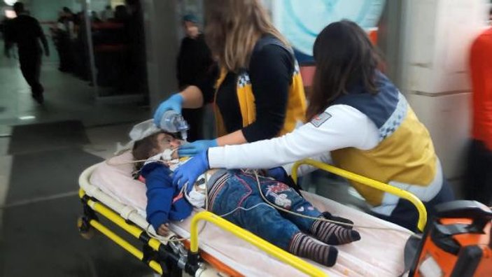 Suriyelilerin yaşadığı evde yangın: 2 çocuk ağır yaralı