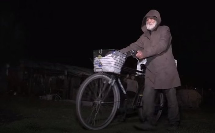 Sütçü Zeki'nin 40 yıllık bisikletli mesaisi
