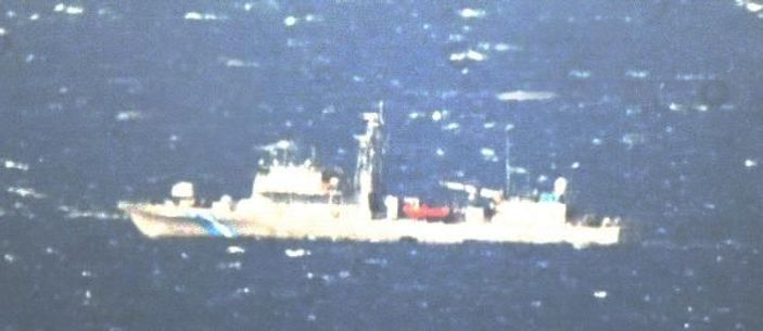 Yunan botları Türk botlarını görünce kaçtı