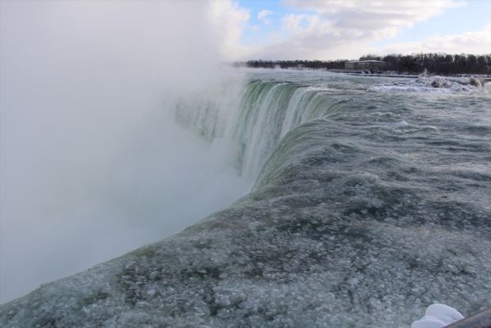 Niagara Şelalesi buz tuttu