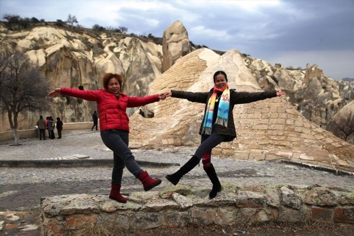 Kapadokya'ya gelen turist sayısı yüzde 48 arttı