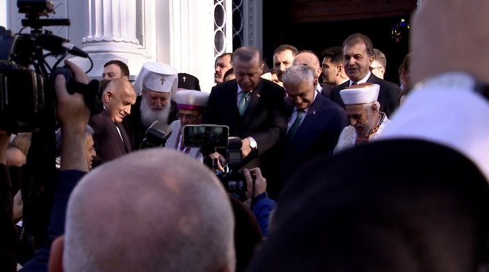 Cumhurbaşkanı Erdoğan Demir Kilise'nin açılış töreninde