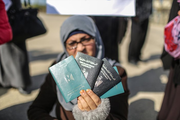 Gazze'de Refah Sınır Kapısı'nın açılması için gösteri