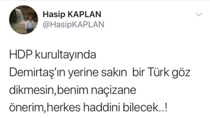 Hasip Kaplan'ın ırkçı sözleri HDP'yi gerdi