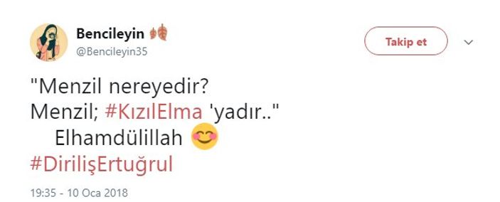 Diriliş Ertuğrul'daki Kızıl Elma vurgusu Twitter'ı salladı