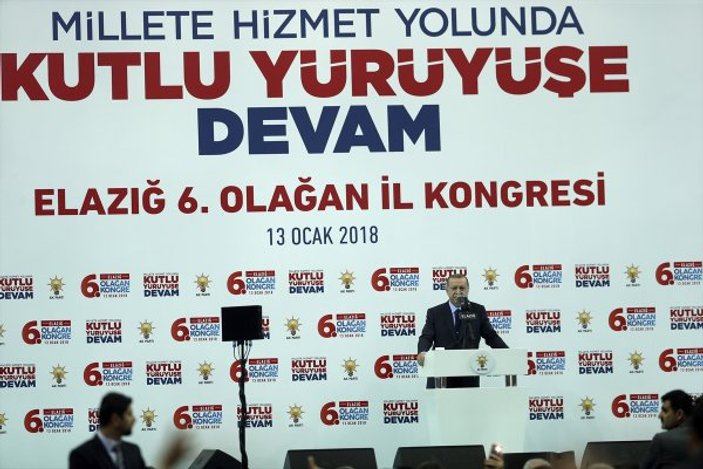 Cumhurbaşkanı Erdoğan Afrin'e operasyon sinyali verdi